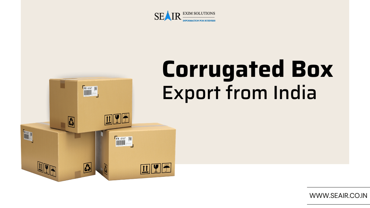 Corrugated Box Export from India