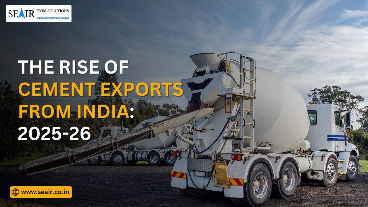 The Rise of Cement Export from India: 2025-26