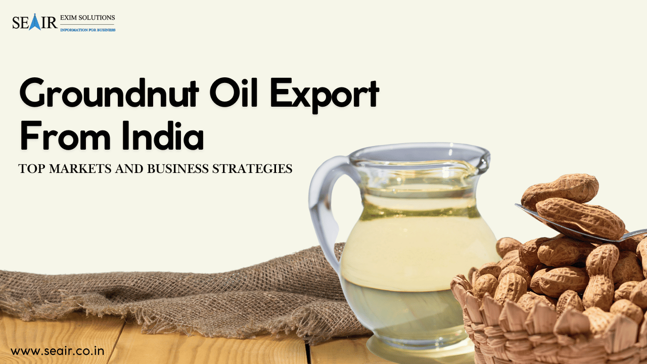 groundnut oil export from india