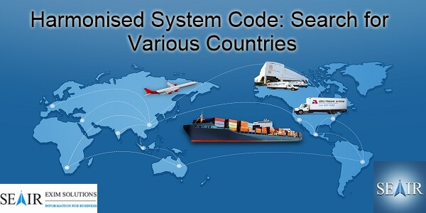 Harmonized System Code Classification India