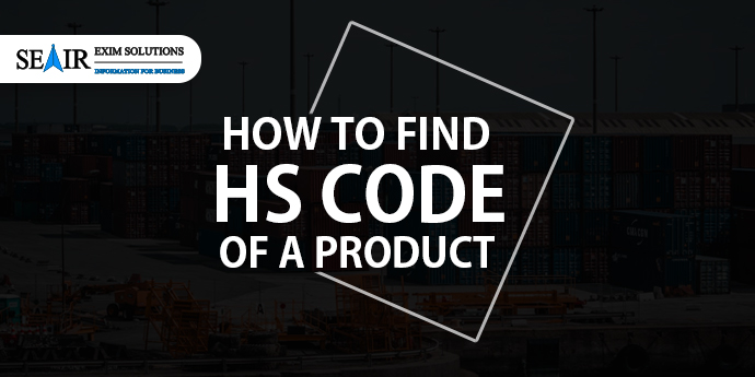 Find the HS Code of a Product
