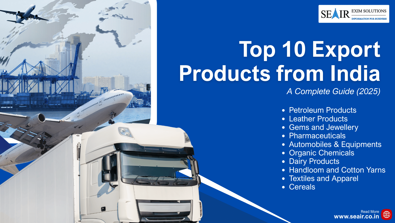 Top 10 Export Products from India: A Complete Guide (2025-26)