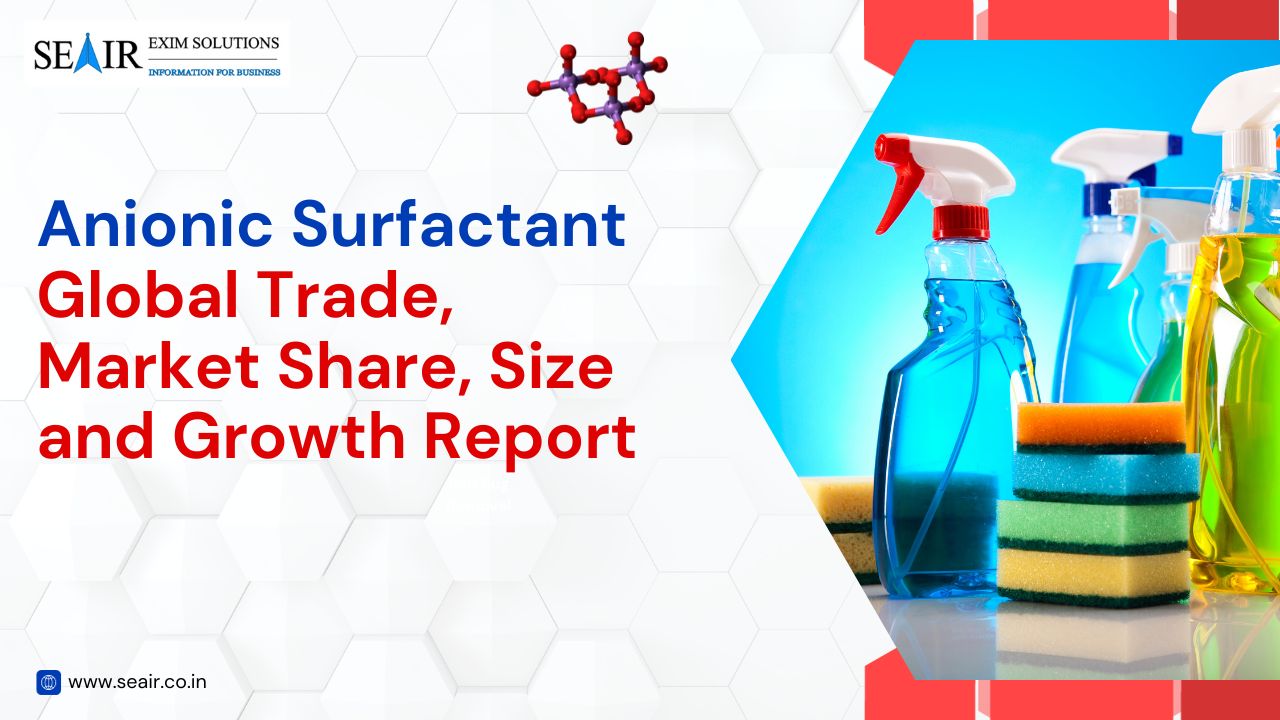 Anionic Surfactant Global Trade, Market Share, Size and Growth Report 