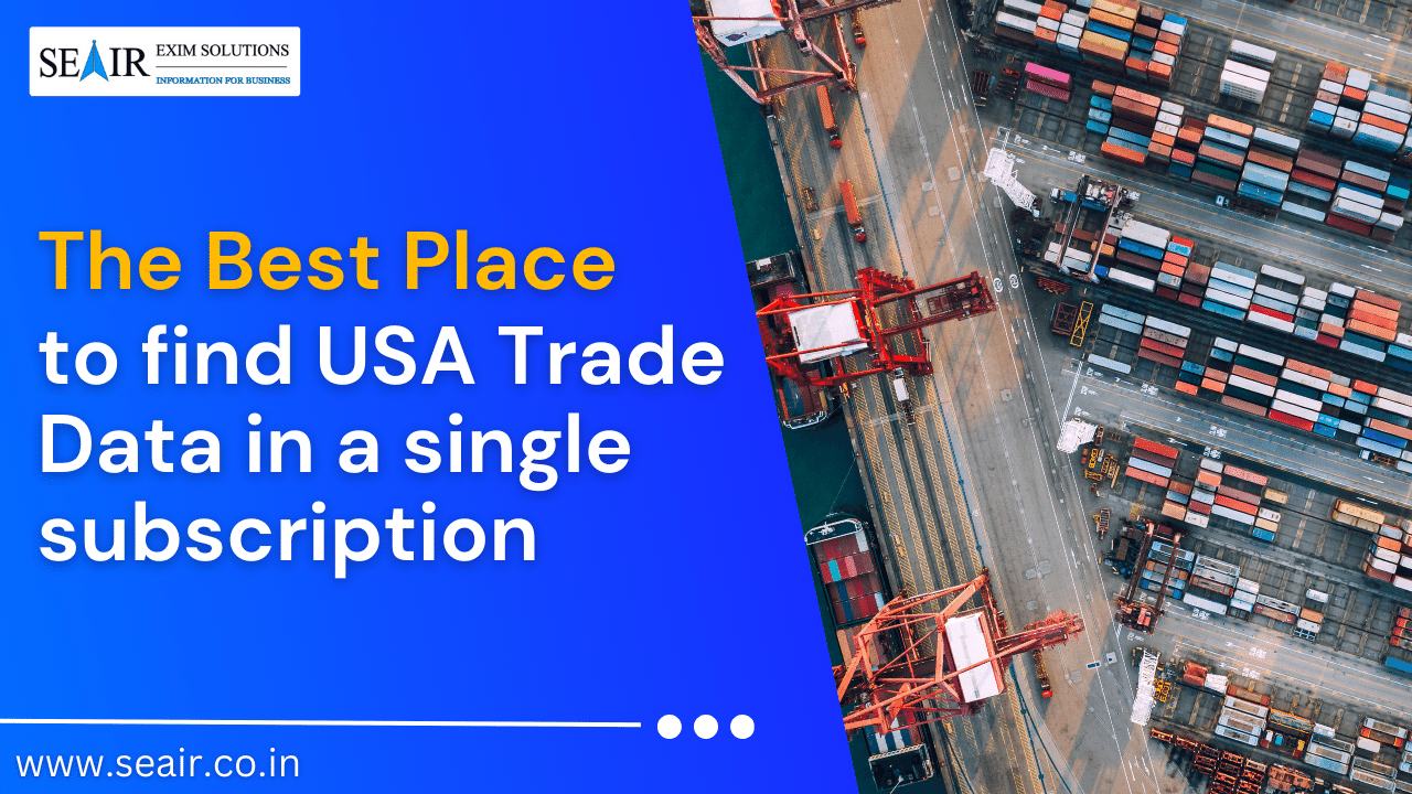 The Best Place to find USA Trade Data in a single subscription
