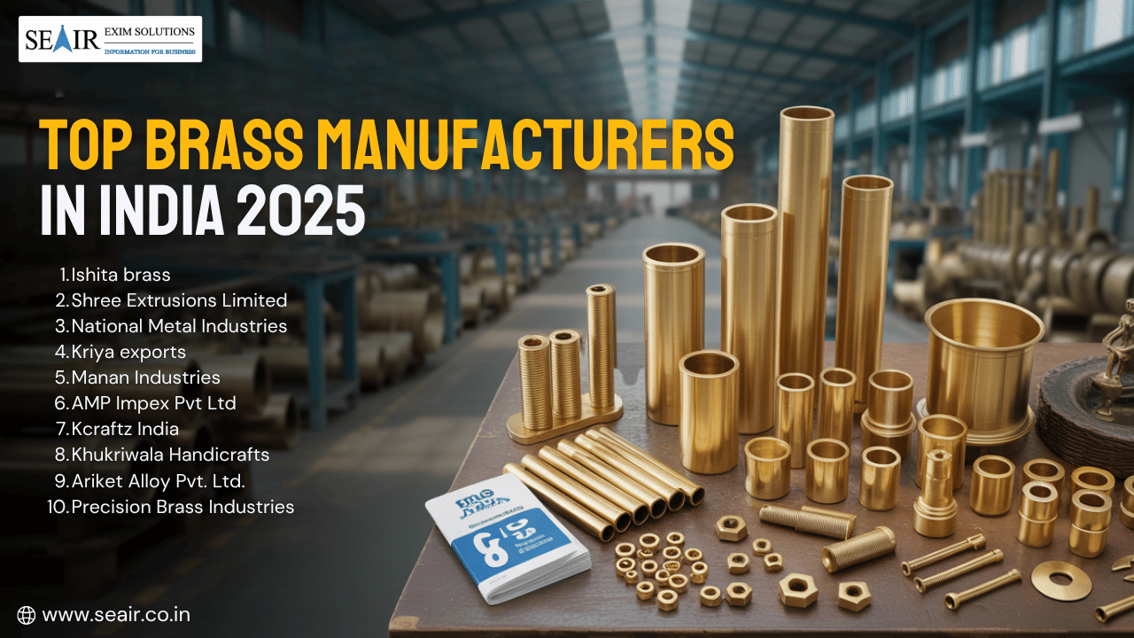 Top Brass Manufacturers in India 2025 – Products & HS Code Guide